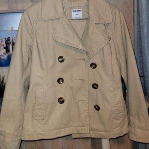 Old Navy khaki coat